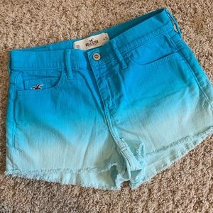 Hollister ombré jean short 23 24